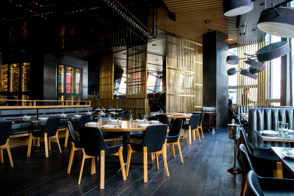 The restaurant table